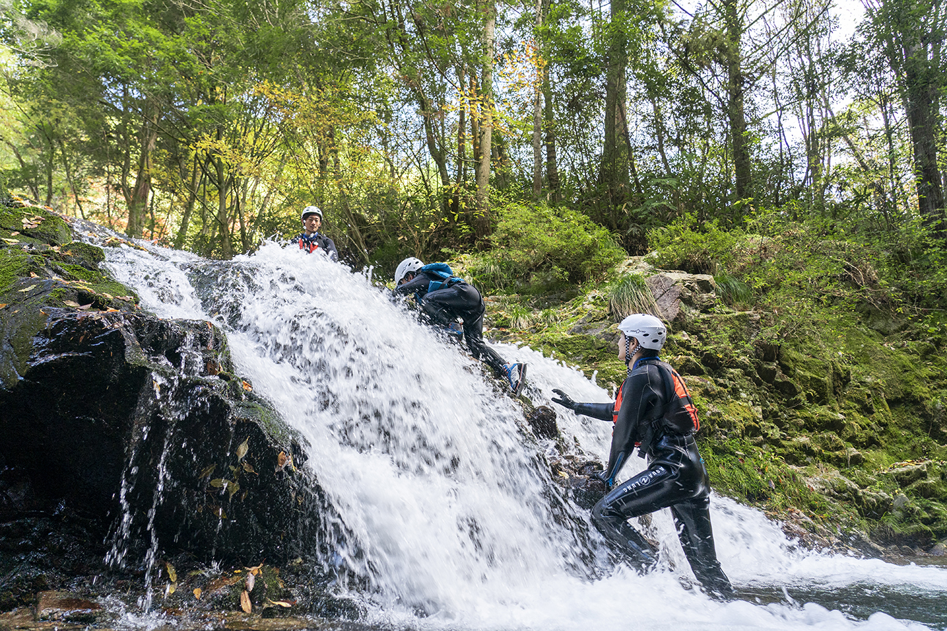 Oku-Yuki Shower Climbing_Waterfall Climbing