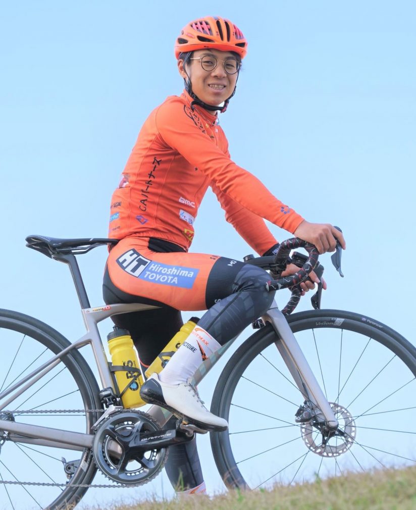 もしも、広島のプロ自転車競技チーム「ヴィクトワール広島」の久保田