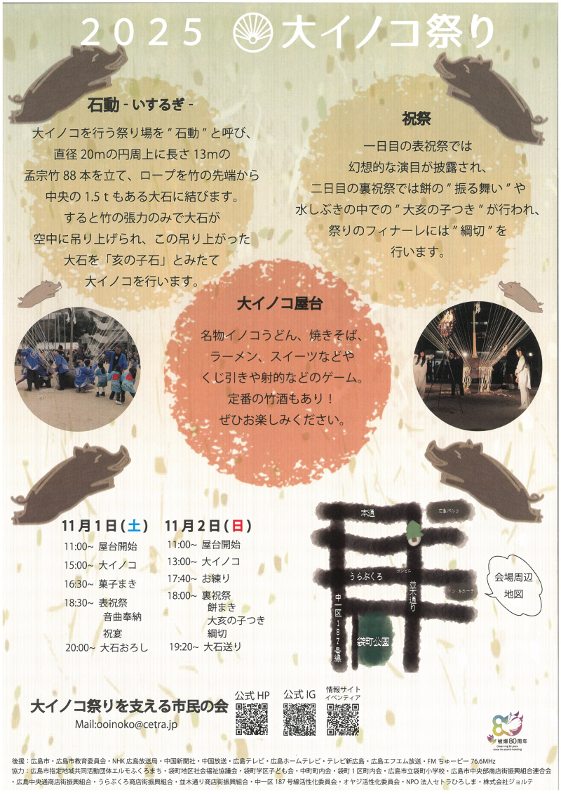 大イノコ祭裏