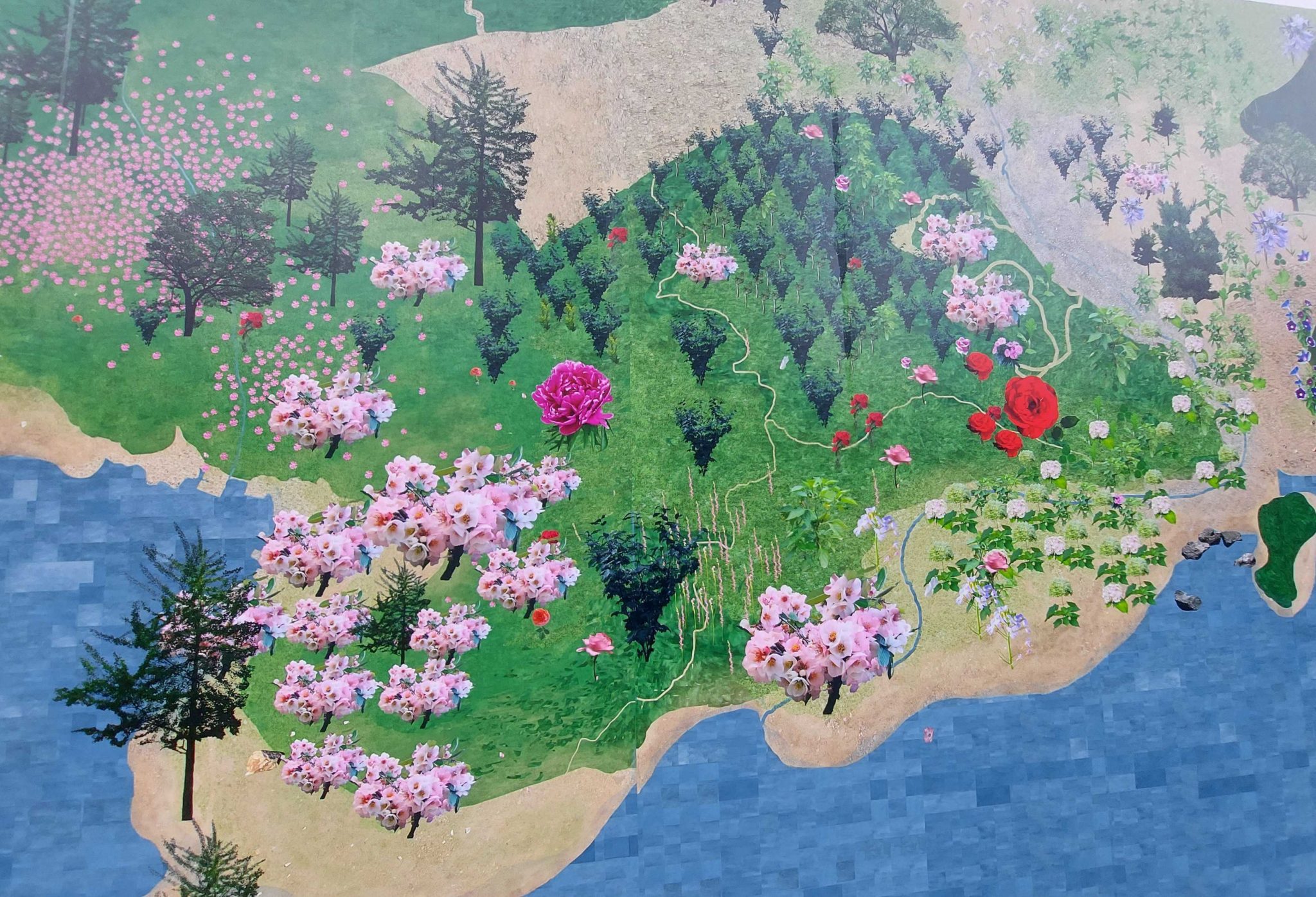 広島の植物でつくる『どこにもない島』壁画」公開中！ | 【公式】広島