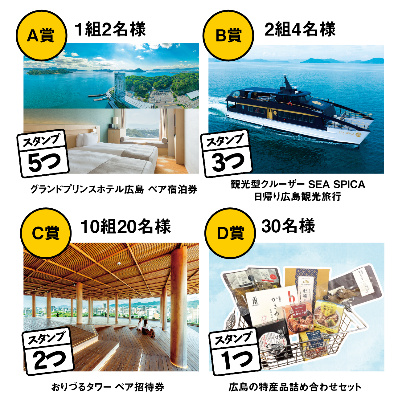 スタンプラリー景品