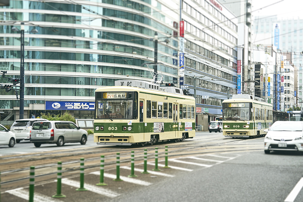 乗り物自由研究_路面電車①_非日常