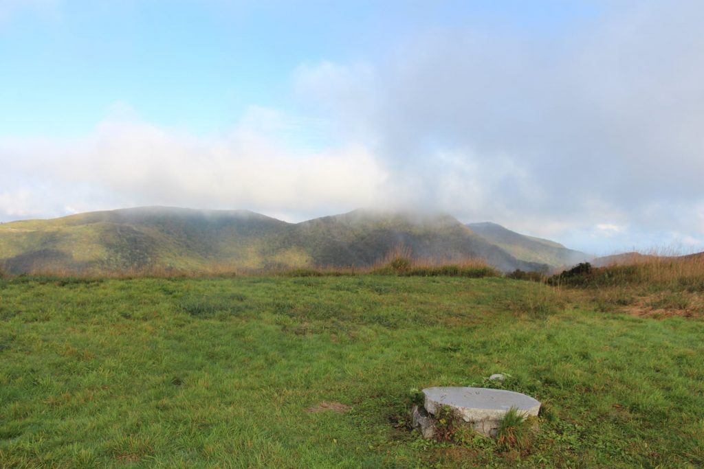 竜王山山頂の景色