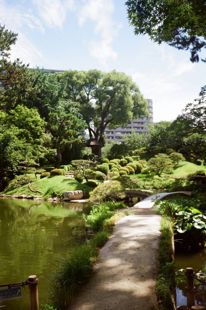 縮景園②