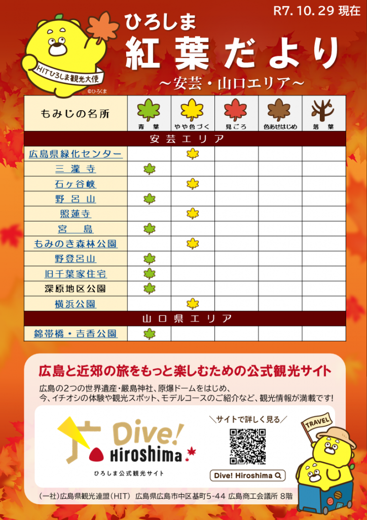 20251029_広島県紅葉だより2