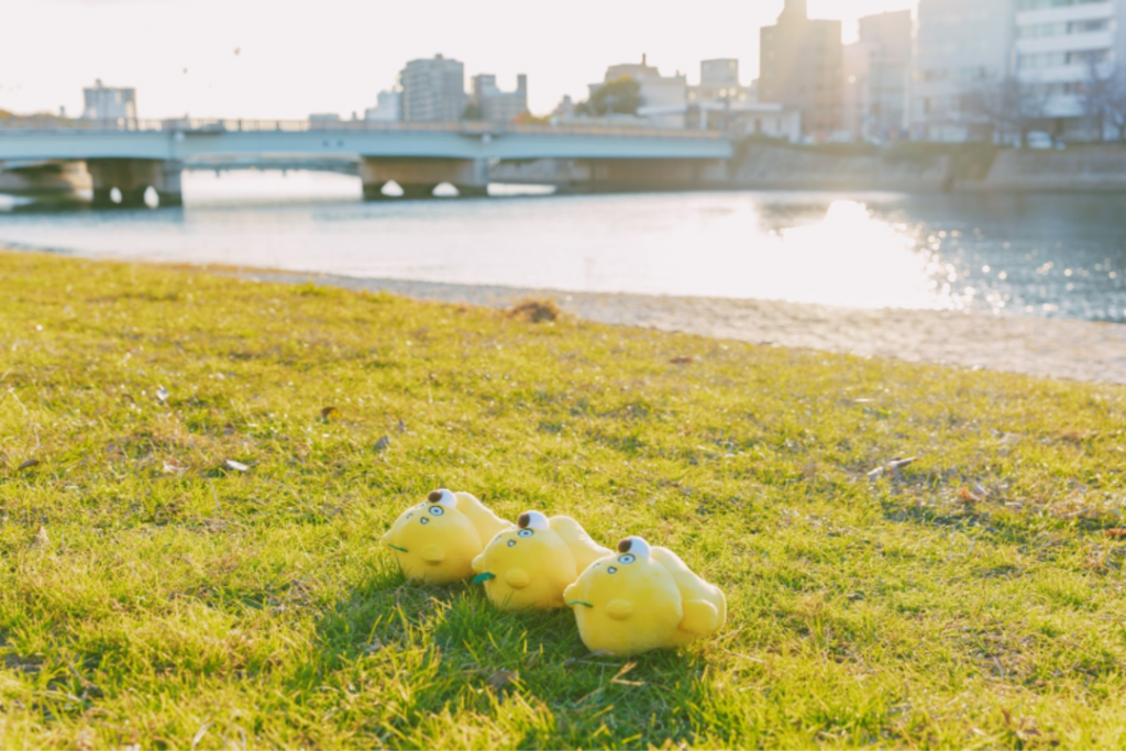 ひろくま旅_旧太田川_河川敷