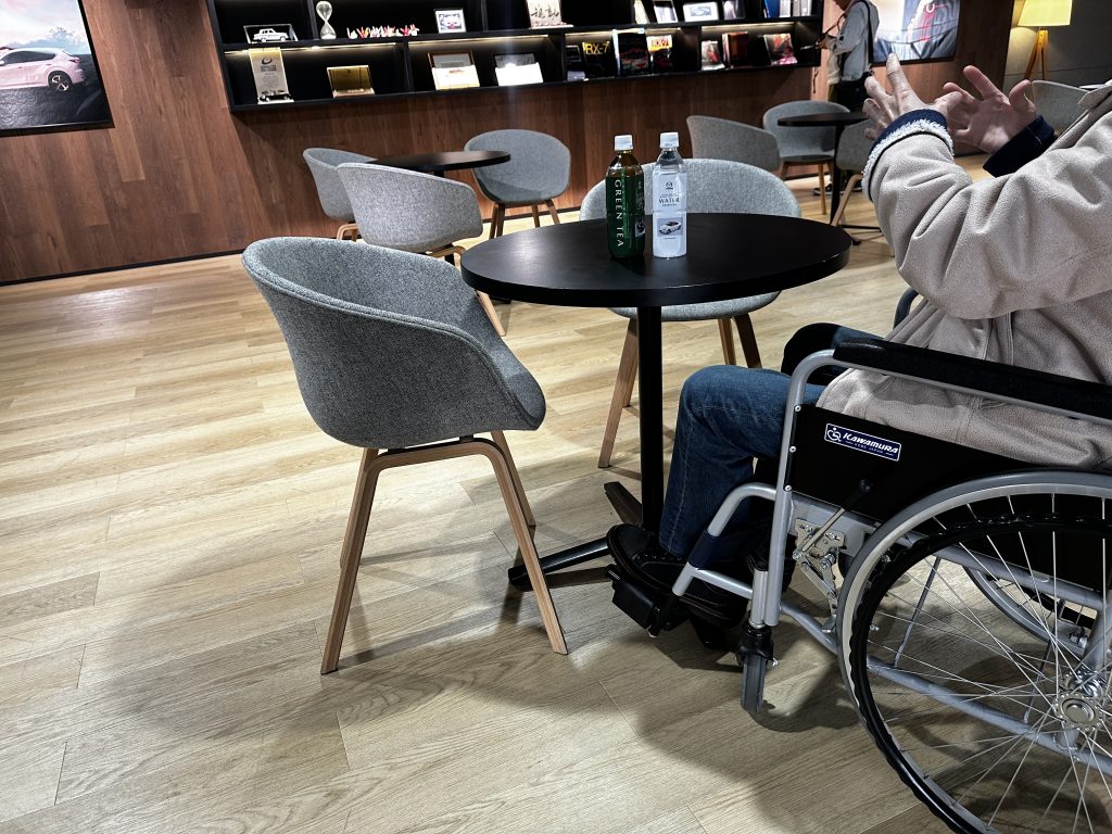 ミュージアム1階休憩フロア