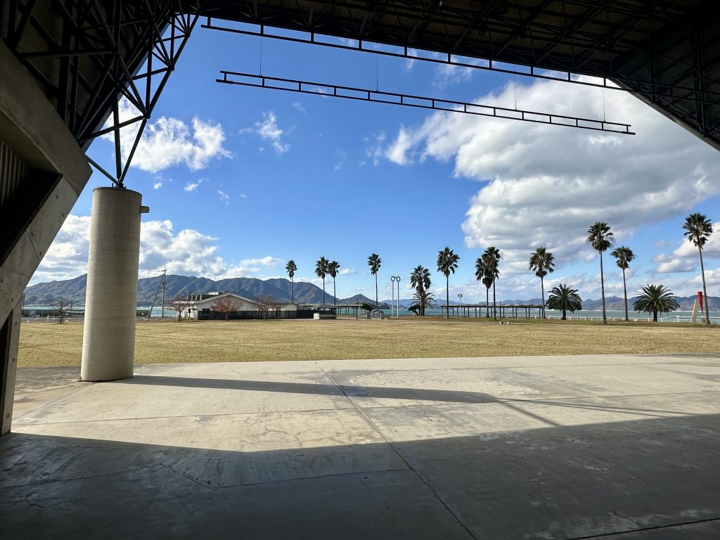 野外ステージ側からの眺望