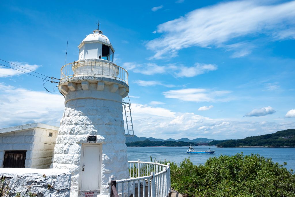 No7153_夏の大浜埼灯台