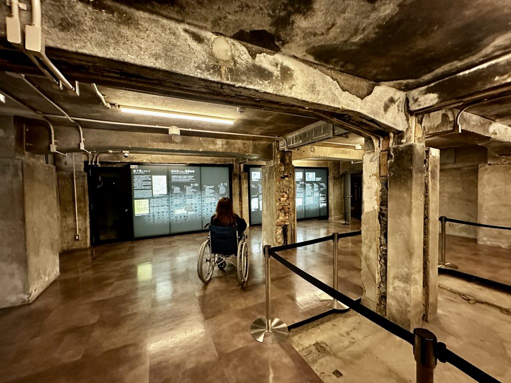 地下1階もバリアフリー