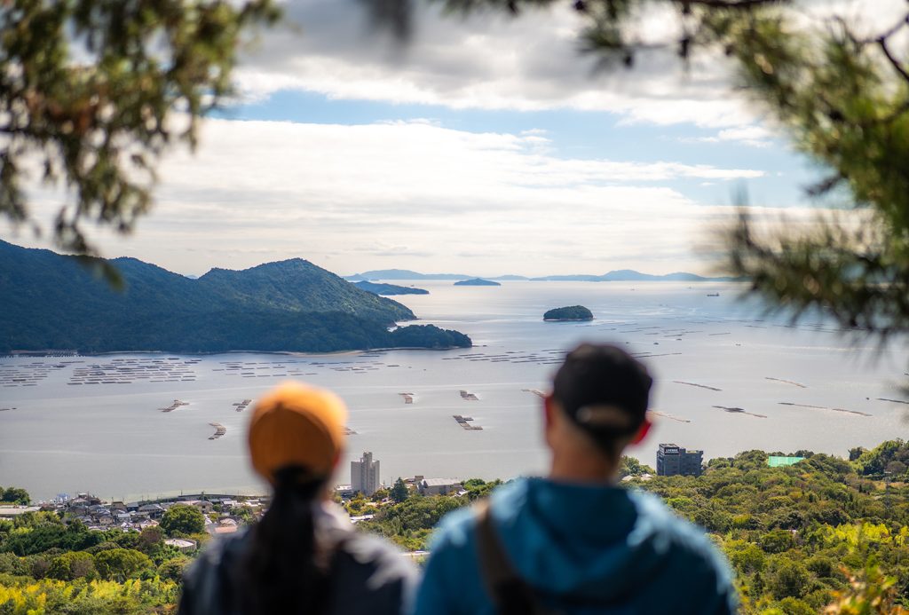 宮浜温泉発ガイド付き爽快ハーフトレッキングツアー
