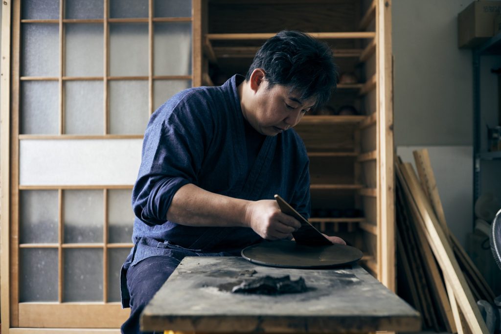 高山尚也氏広島漆芸体験