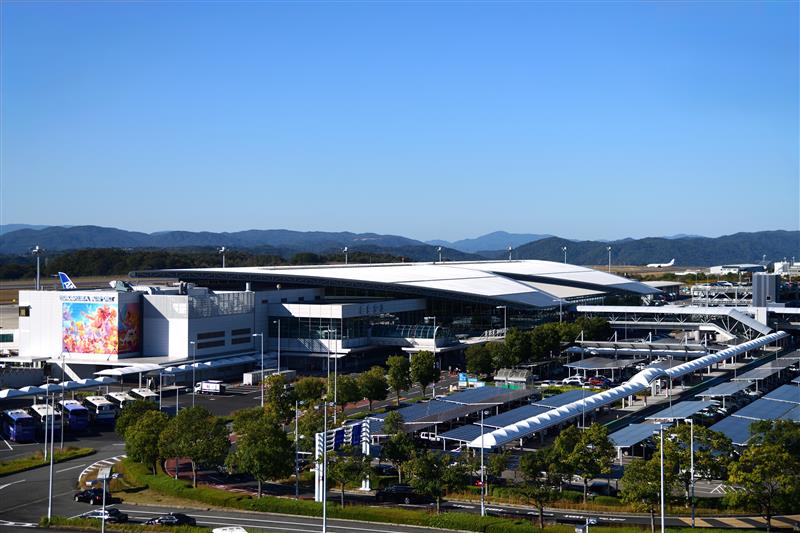 広島空港全景(提供)