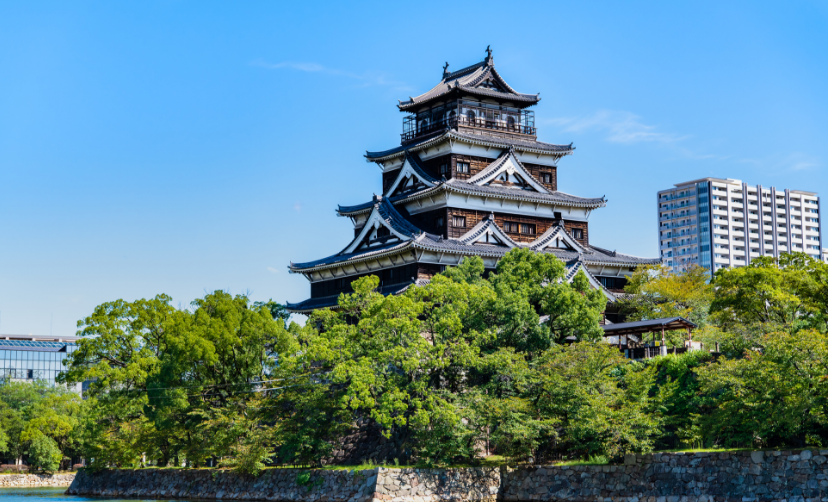 画像：広島城