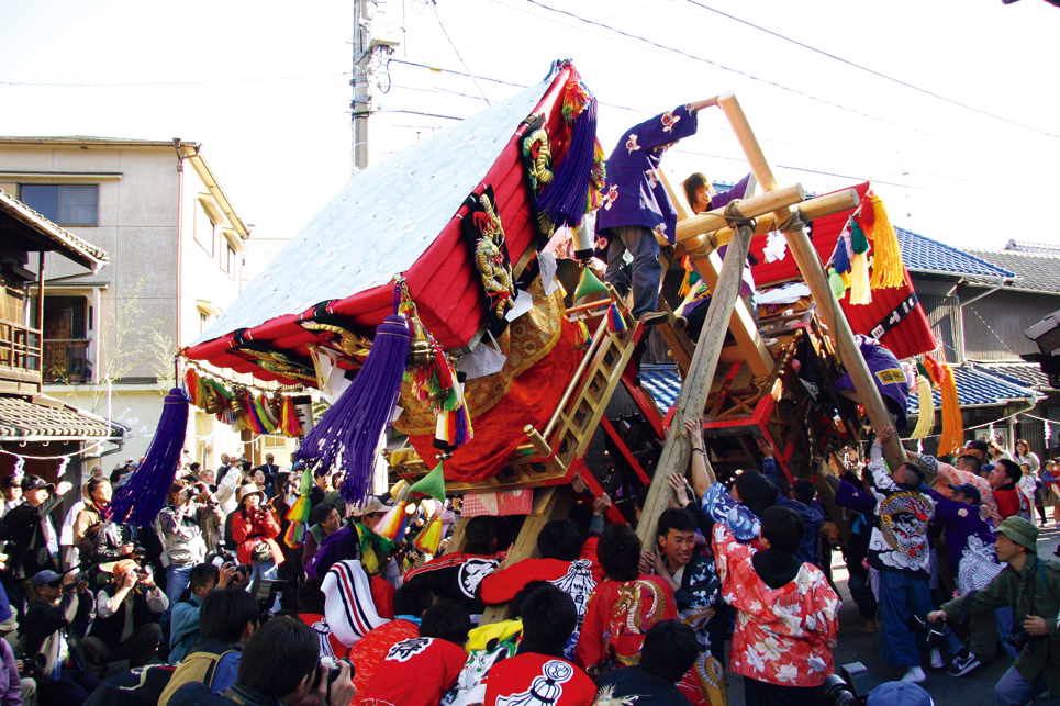 幸崎能地春祭り
