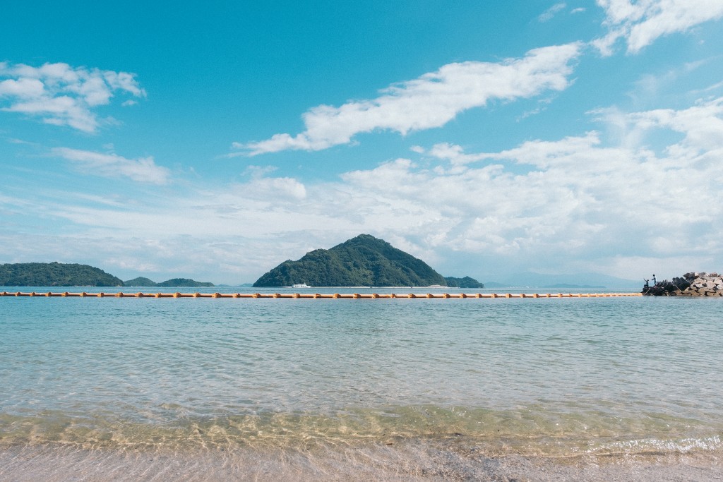 野賀海水浴場_透明度の高い海水浴場