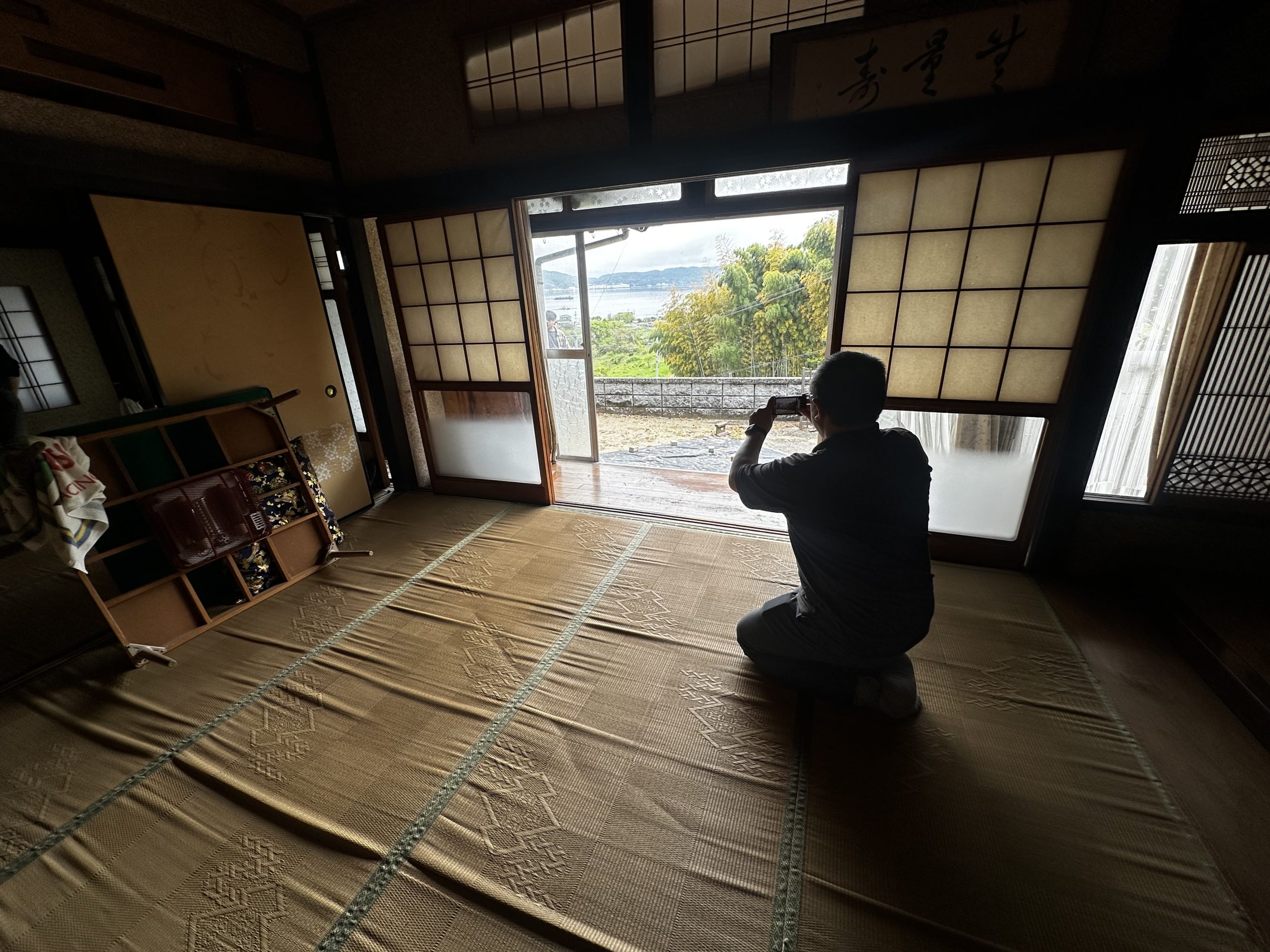 古民家にて